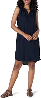 Amazon Essentials Women's Casual Flared A-Line Beach Dress