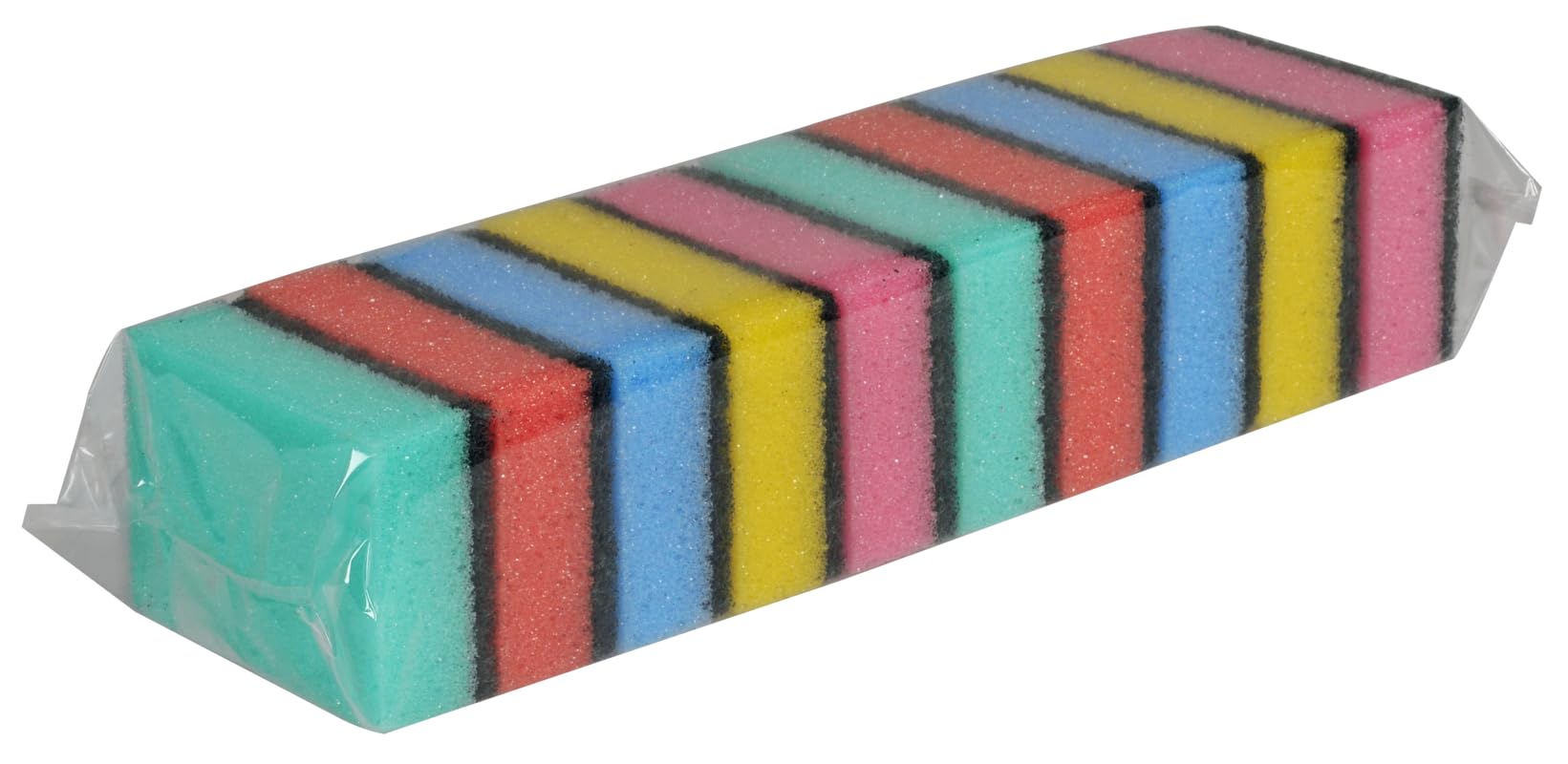 ABENA Multicoloured Sponges, Kitchen Cleaning Sponge, Scouring Pads, Pot Scrubbe