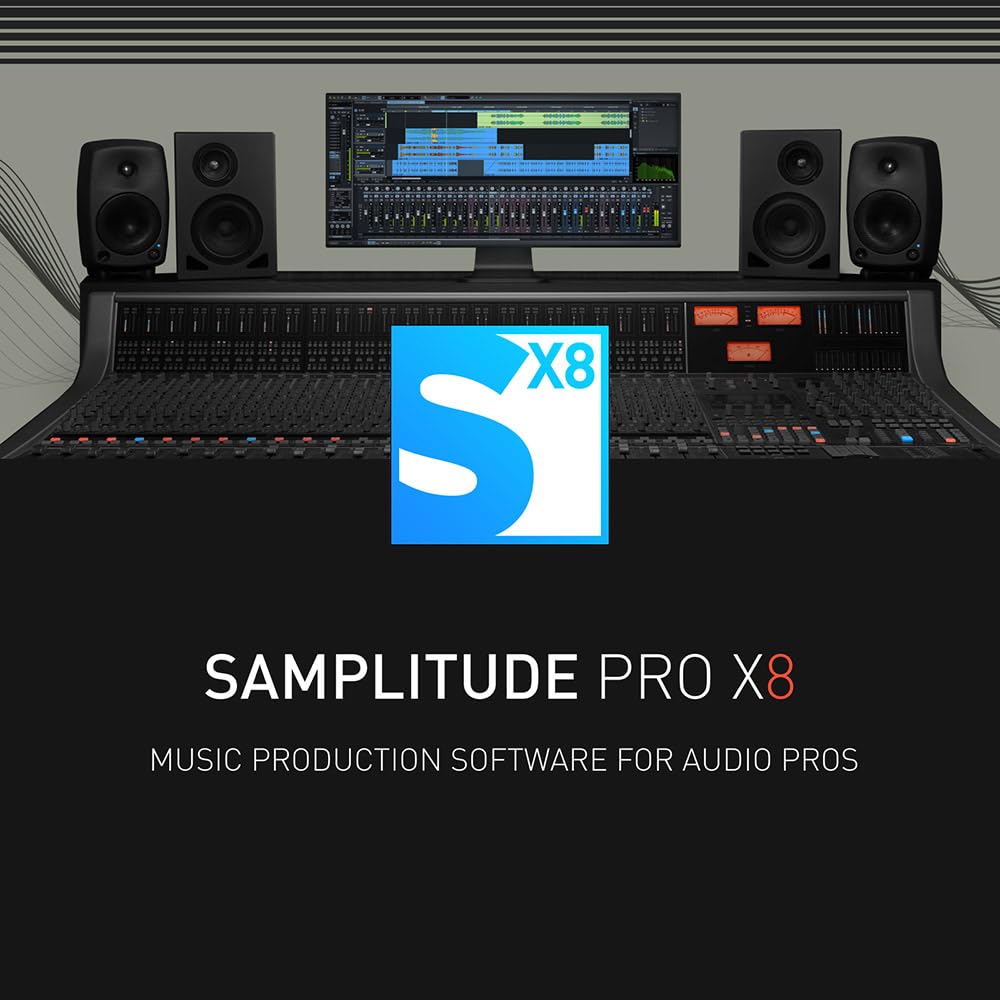SAMPLITUDE Pro X8 - The Master of Pro Audio | Recording, Editing, Mixing & Maste