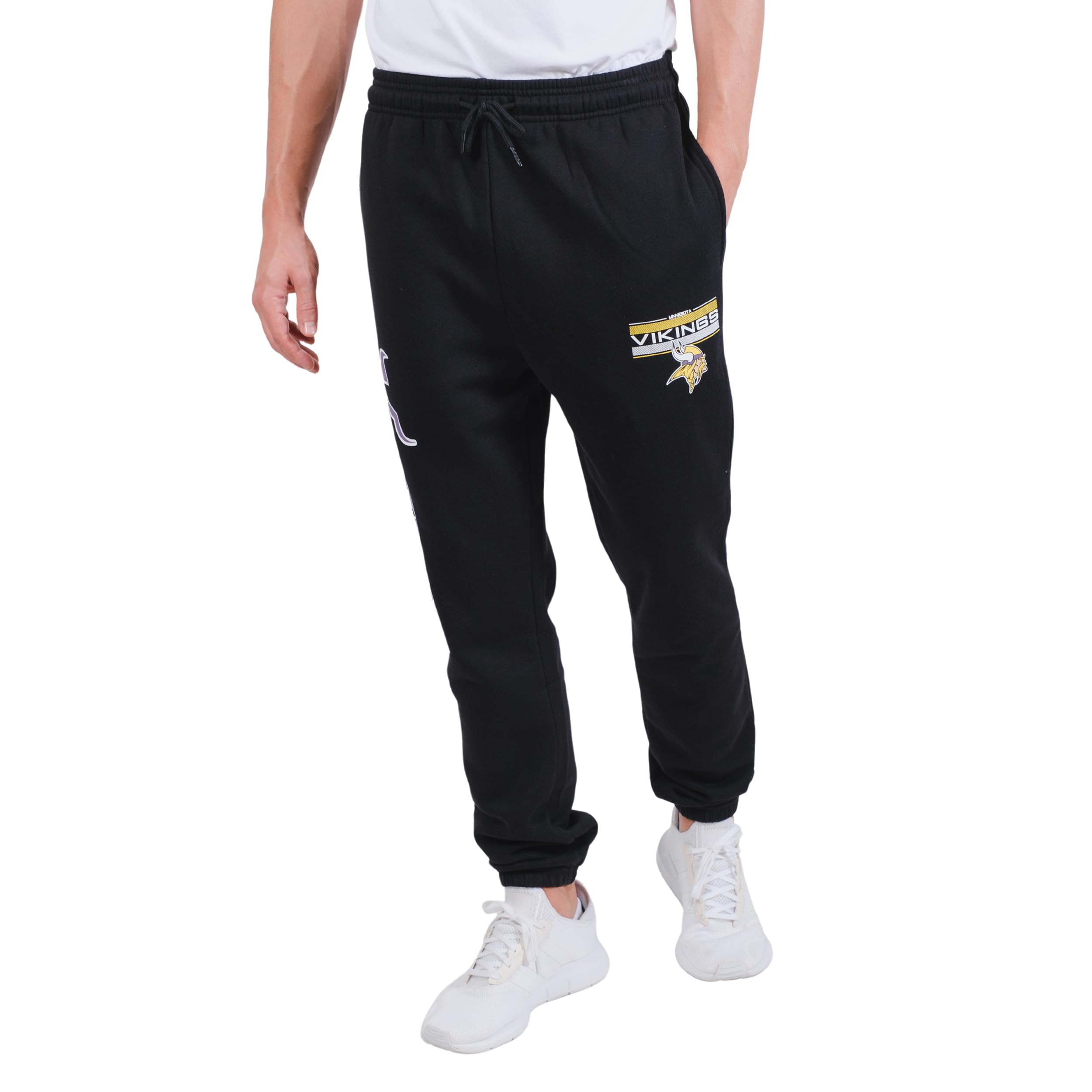 Ultra Game Men's NFL Official Super Soft Game Day Jogger Sweatpants