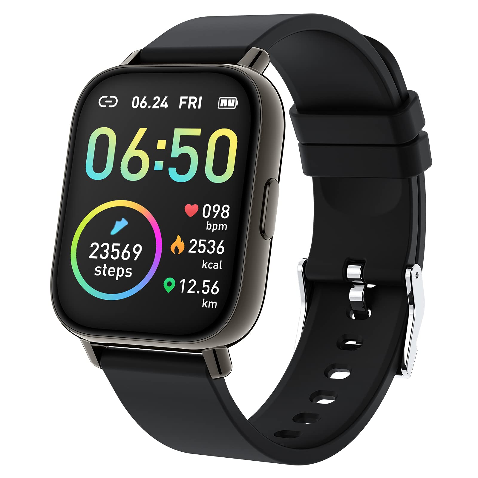 Motast Smart Watch, Fitness Tracker 1.69'' HD for Men Women, Step Counter | Hear