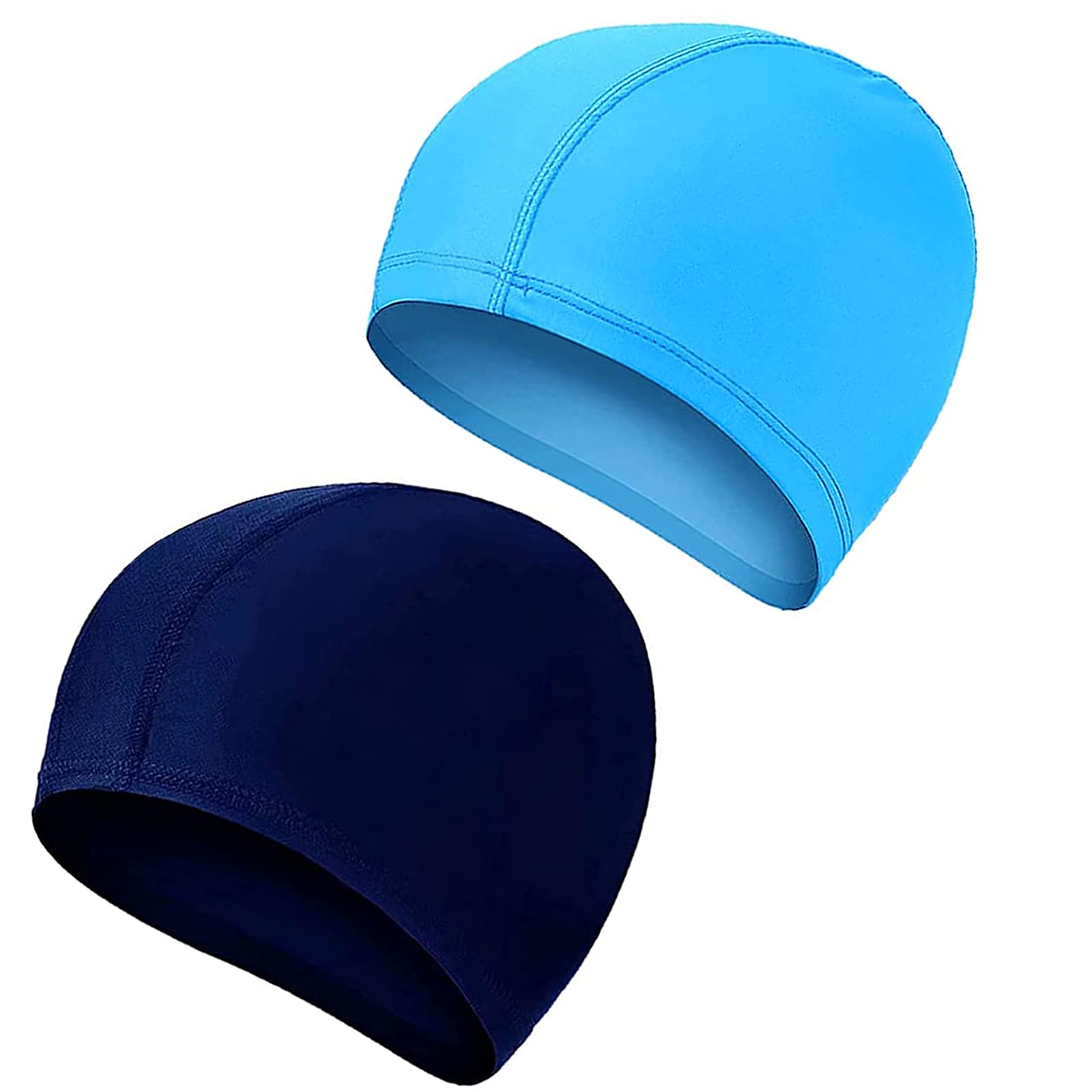 2 Swimming Caps for Kids Girls Boys Adult Light Swimming Cap Swim Hats Kid | Com
