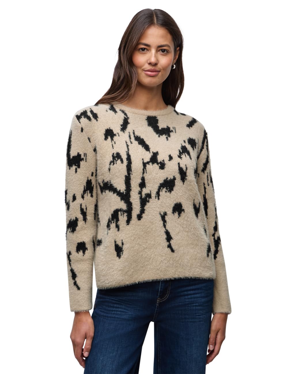 Street One Women's Soft Jacquard Sweater