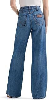 Wrangler Jeans Yvette de talle alto y pierna ancha para mujer