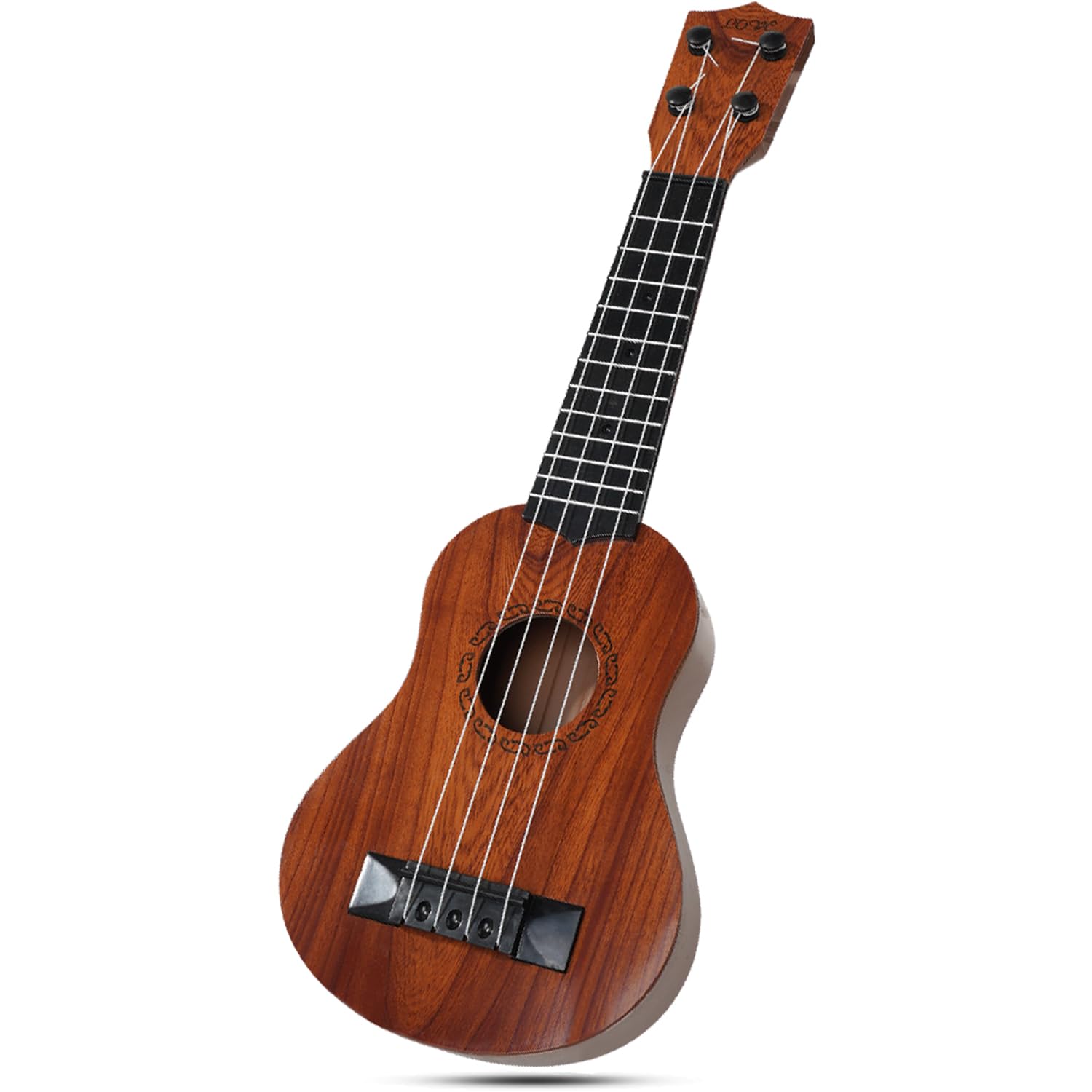 Raimy 17in Kids Ukulele Mini Guitar with Picks for Toddler Boys Girls | 4 String