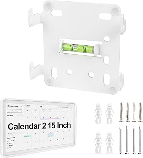Wcone Wall Mount for Skylight Calendar 2 15 inch Gen 2 (Model No: 152-CAL) | Sturdy Metal Wall Bracket, With Scratch Resistant Silicone Pad, Includes All Necessary Screws