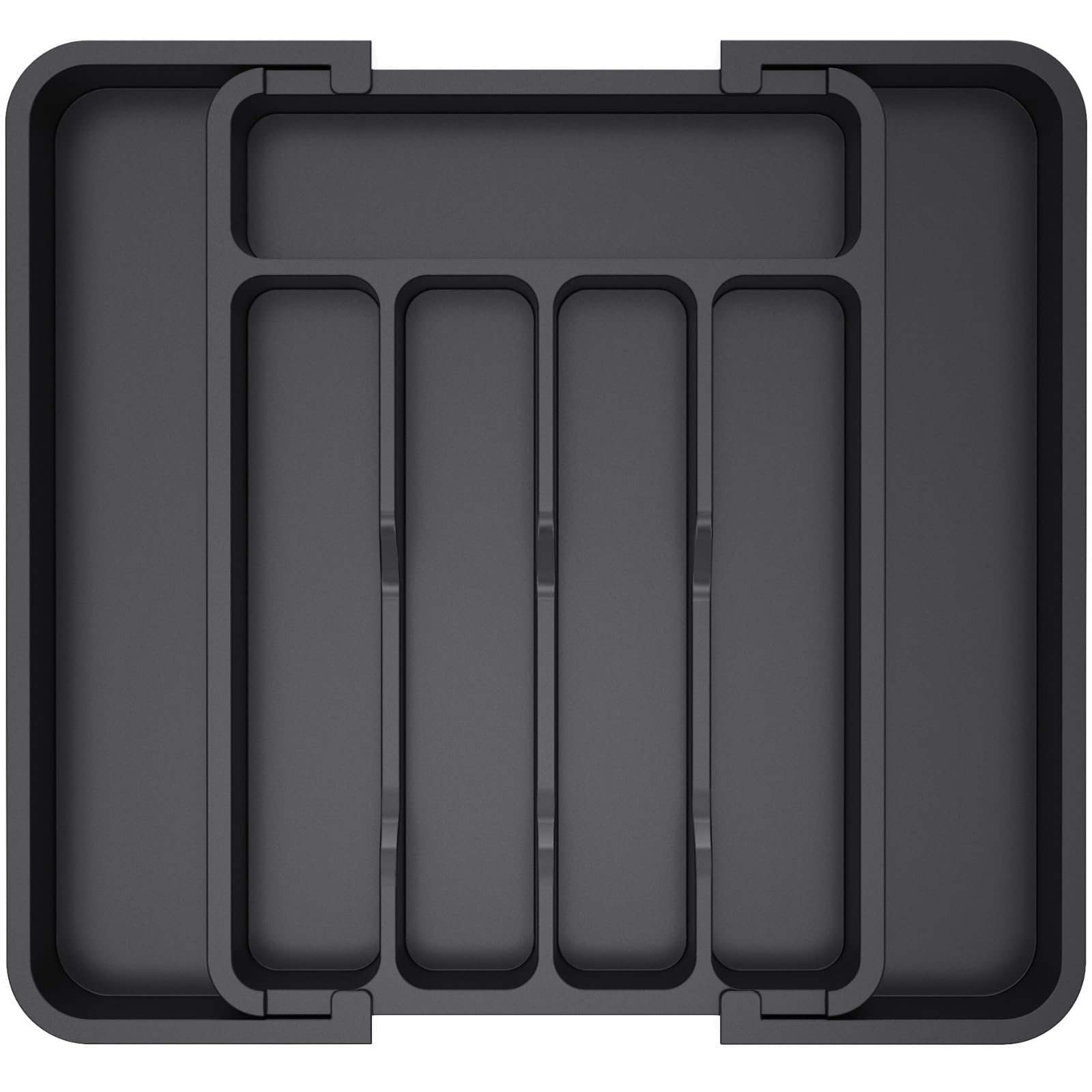 Lifewit Expandable Cutlery Drawer Organiser, 5-7 Compartments Utensil Tray | Adj