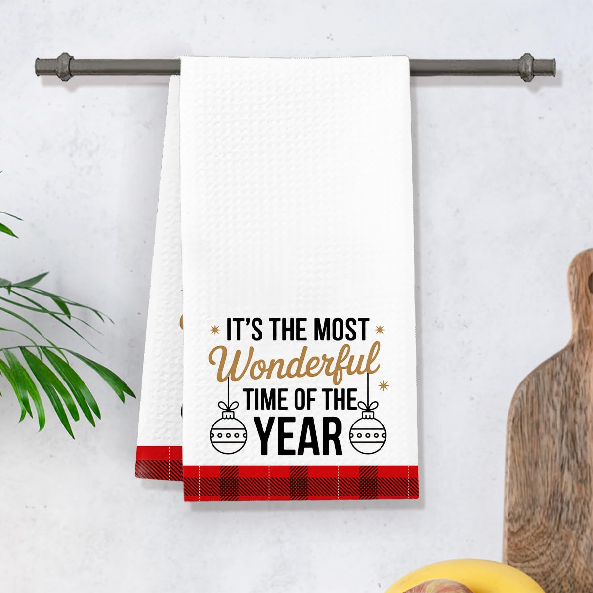 Christmas Towels, Christmas Kitchen Towels, Holiday Home Indoor Bathroom Party S