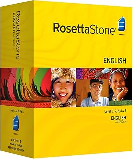 Rosetta Stone V3: English (US) Level 1-5 Set with Audio Companion [OLD VERSION]
