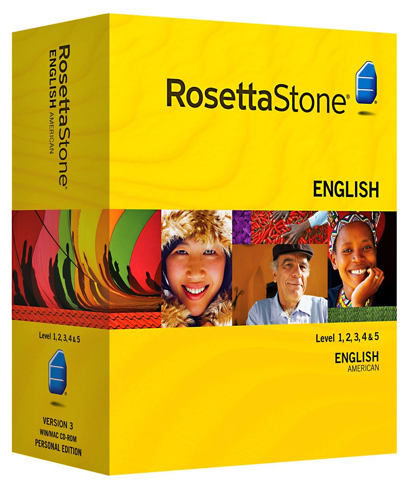 Rosetta Stone V3: English (US) Level 1-5 Set with Audio Companion [OLD VERSION]