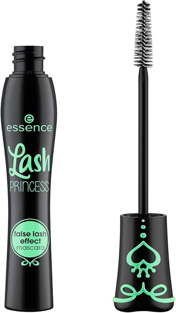 essence Lash Princess False Lash Effect Mascara, Black (Pack of 1) | Volumizing &amp; Lengthening, Clump-Free Fiber Brush, Defines and Separates; Vegan, Cruelty Free, Paraben Free, Oil Free