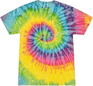 Tie Dye Shirt for Women, Men, Teens - 100% Cotton T-Shirts in 35 Colors, Sizes S-5XL