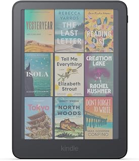 Amazon Kindle Colorsoft 16GB (newest model), Now thinner and lighter, 7" color display, warm light, Graphite
