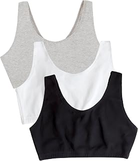 Fruit of the Loom Sports Bra (Pack of 6) for Women