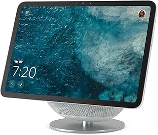Amazon Adjustable Stand | Designed for Amazon Echo Show 8 & 11 (2025 releases, sold separately) | Glacier White