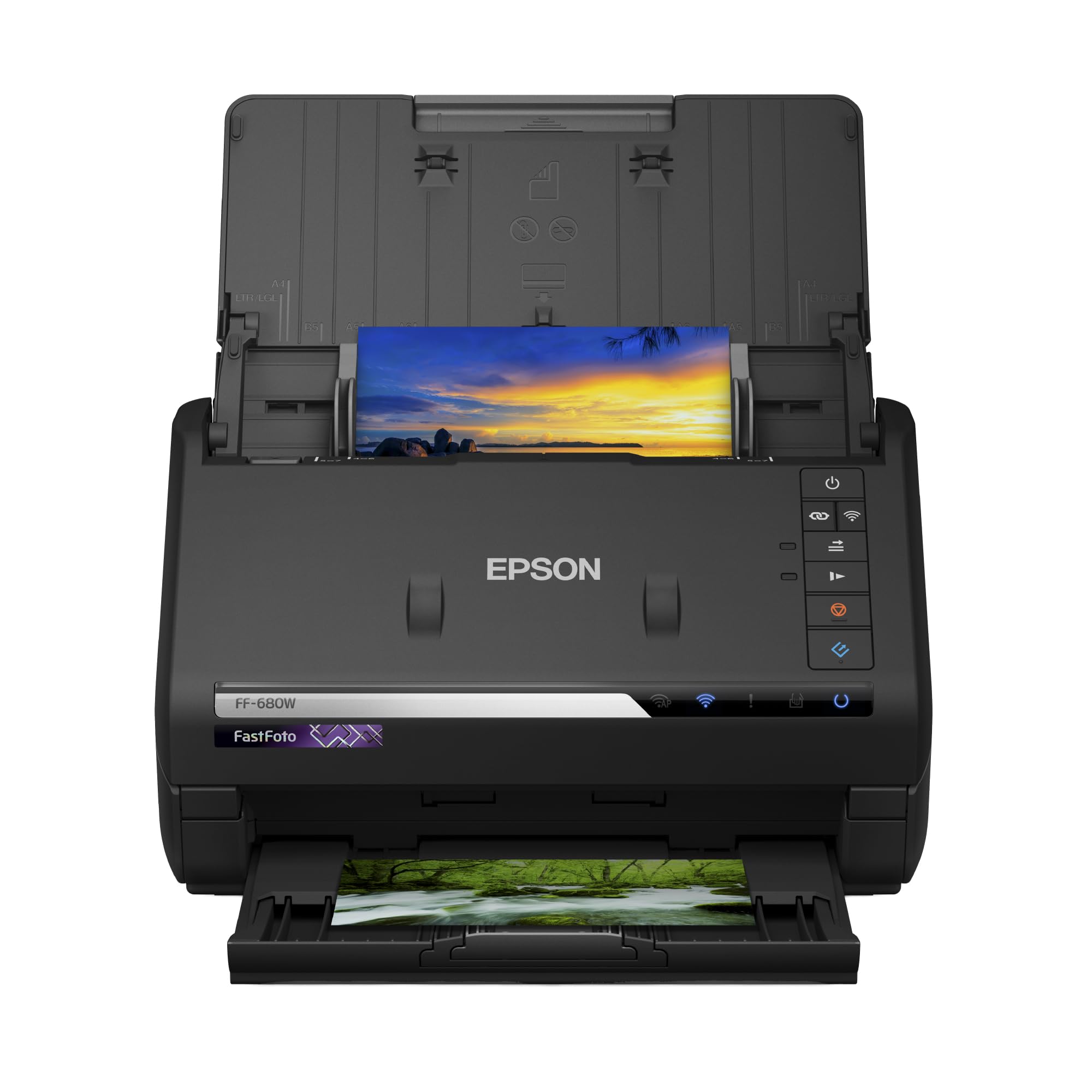 Epson FastFoto FF-680W Wireless High-Speed Photo and Document Scanning System Bl