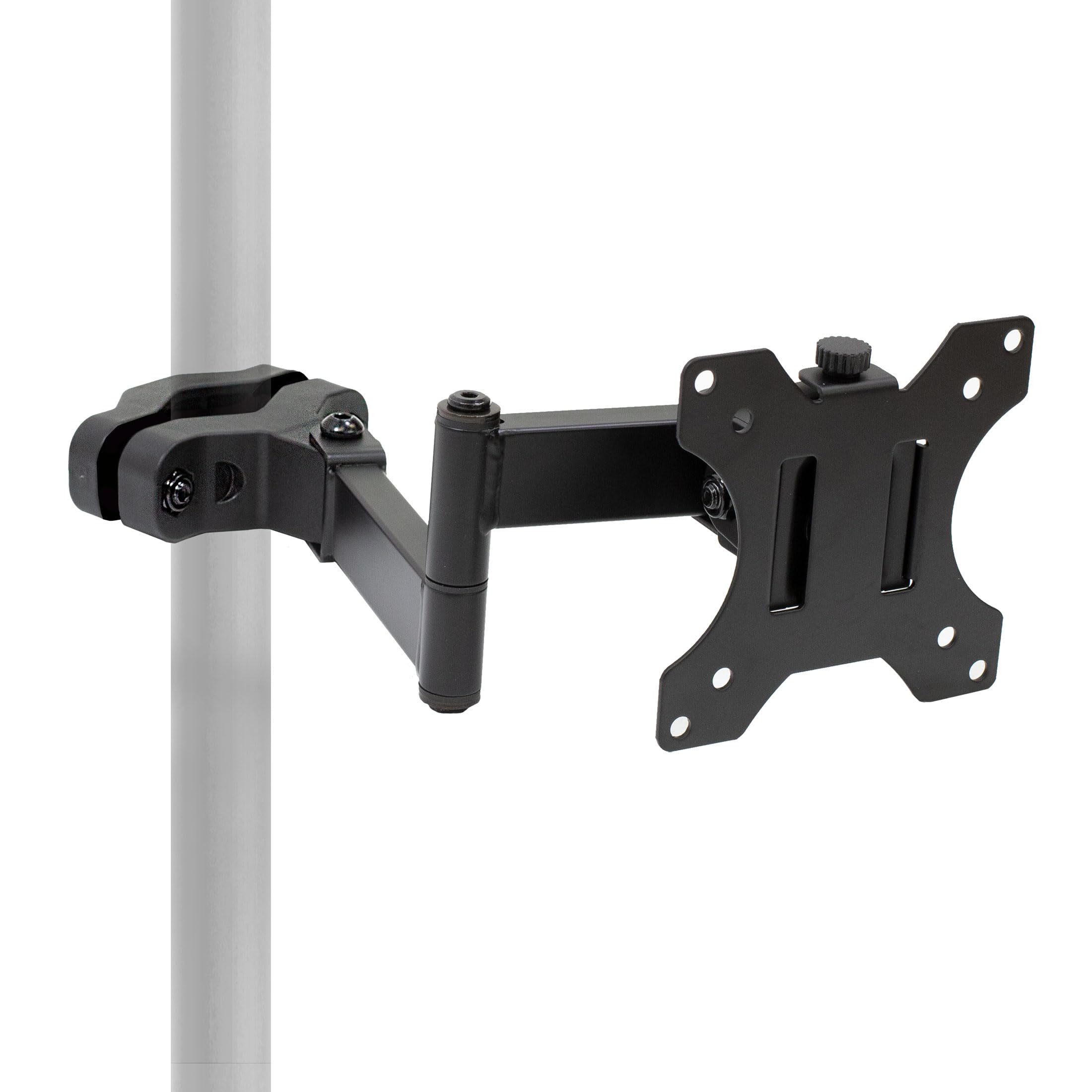 Mount-It! Universal Full Motion Steel Pole Mount with Articulating Arm and Remov