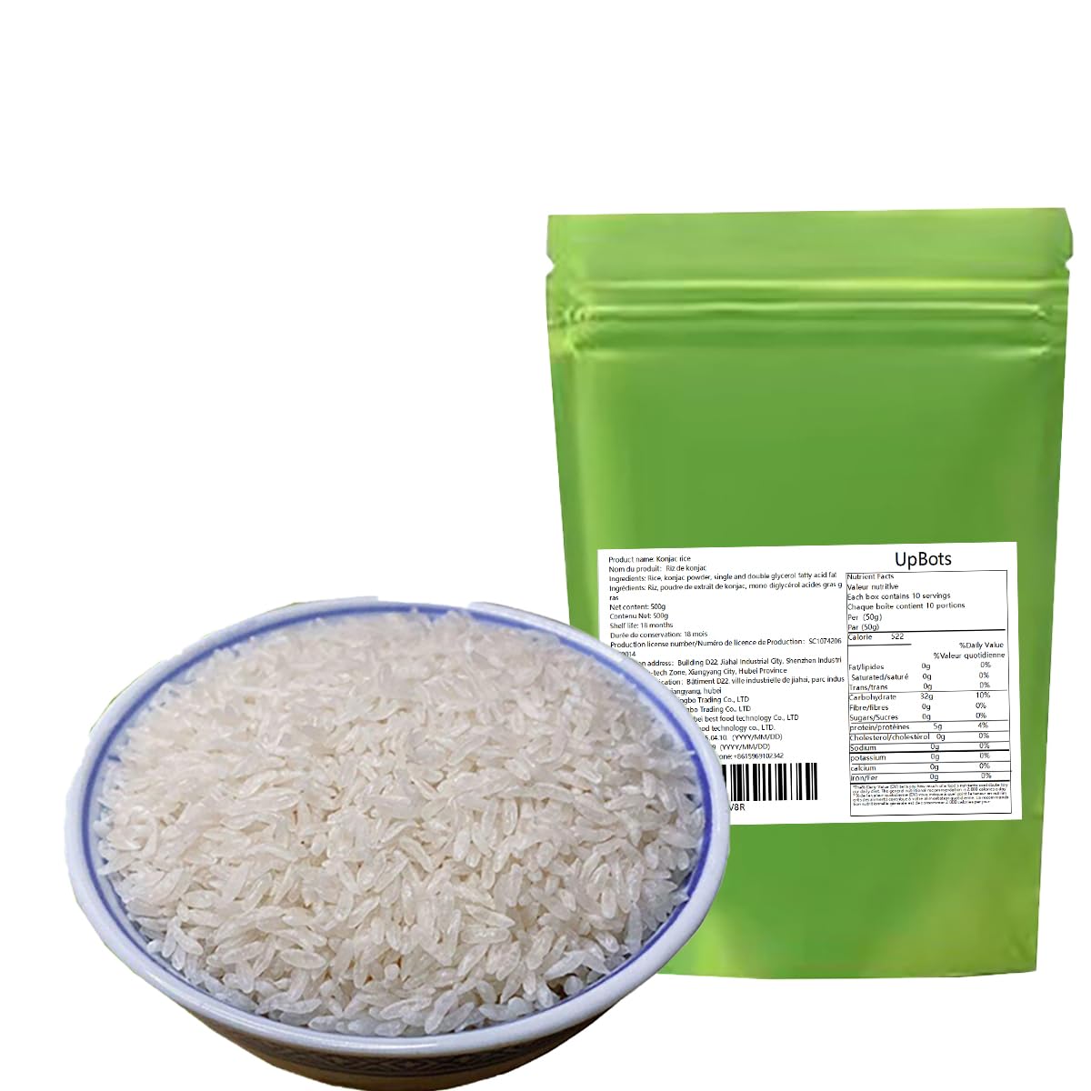 Konjac dried rice brewing Konjac dried rice 500g