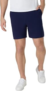 Hanes Mens Originals Cotton Shorts with Pockets, Pull-on Jersey Gym Shorts, 7" Shorts