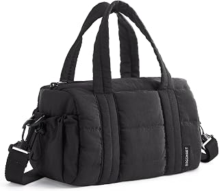 BAGSMART Crossbody Bags for Women, 5L Mini Gym Bag Womens, Black | Small Handbag Crossbody Shoulder Bag for Gym & Daily Essentials, Ideal For Yoga, Dance & Commute