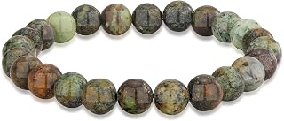 Crystal Vibe - Healing Crystal Bracelet for Women & Men | Natural Gemstone Bead Bracelet | Adjustable Handmade Energy Stone Bracelet | Bracelet for Meditation, Yoga & Daily Wear | Multiple Types