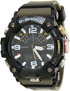 Casio GGB100-1A3 Master of G Mudmaster Men's Watch Green 55mm Carbon