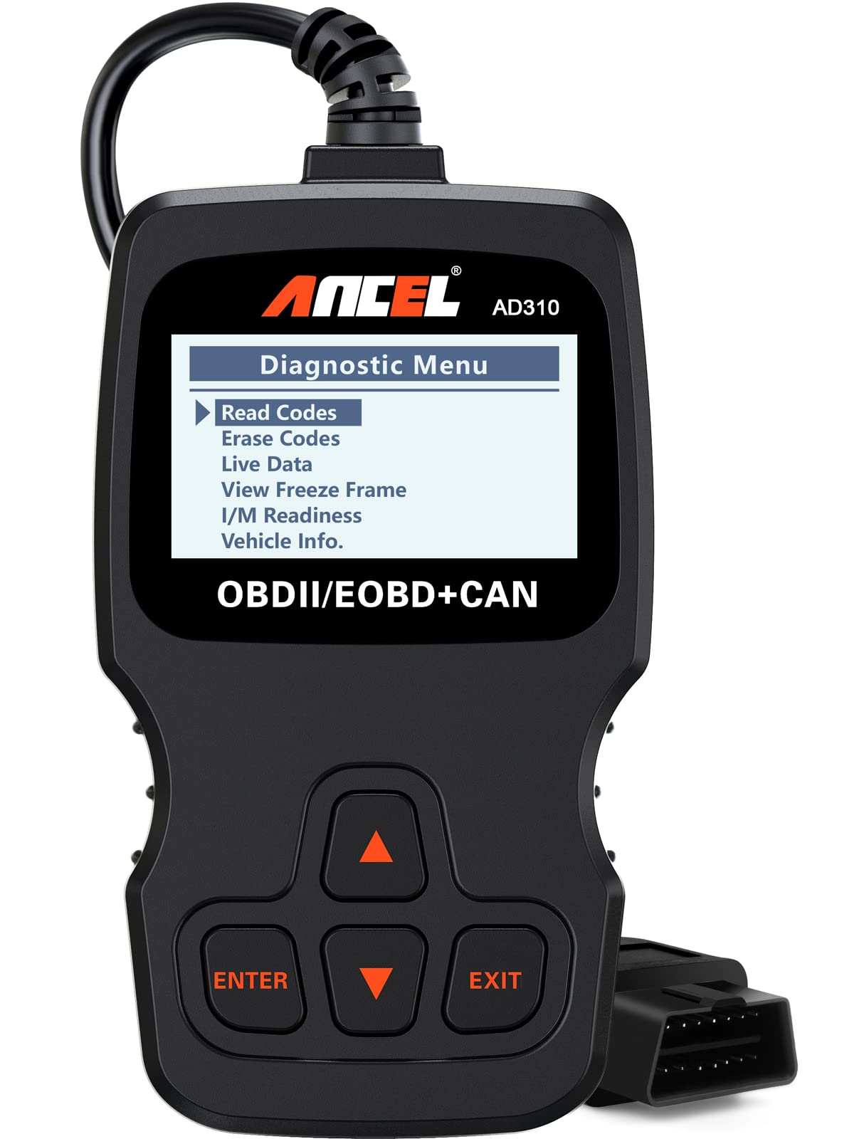 ANCEL AD310 Classic Enhanced Universal OBD II Scanner Car Engine Fault Code Read