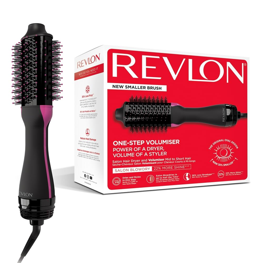Revlon One-Step Hair dryer and Volumiser mid to short hair (One-Step, 2-in-1 sty