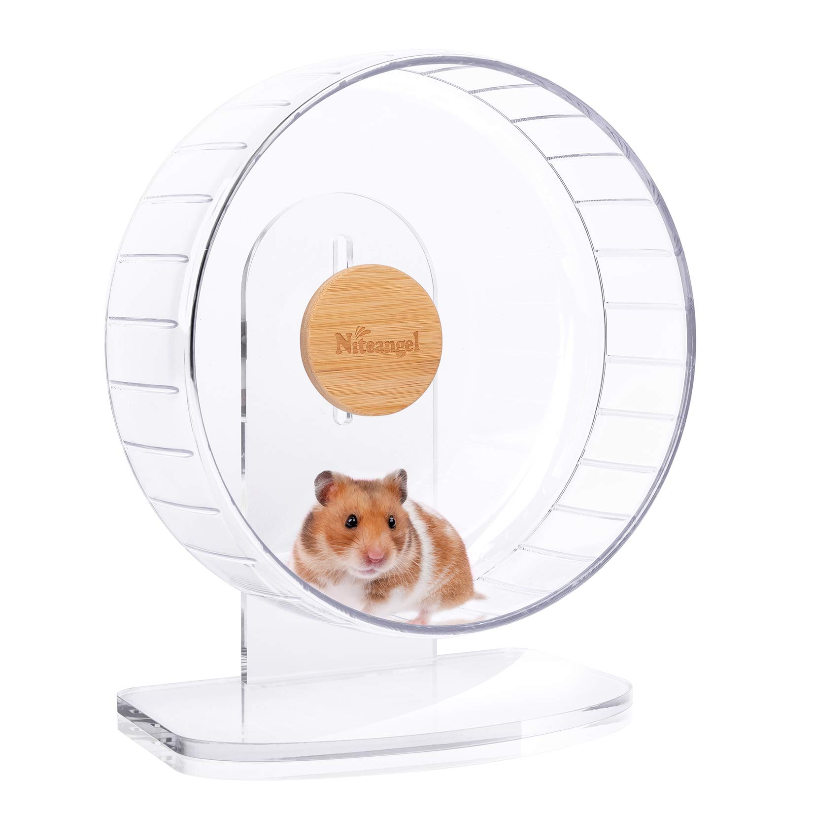 Niteangel Super-Silent Hamster Exercise Wheels - Quiet Spinner Hamster Running W