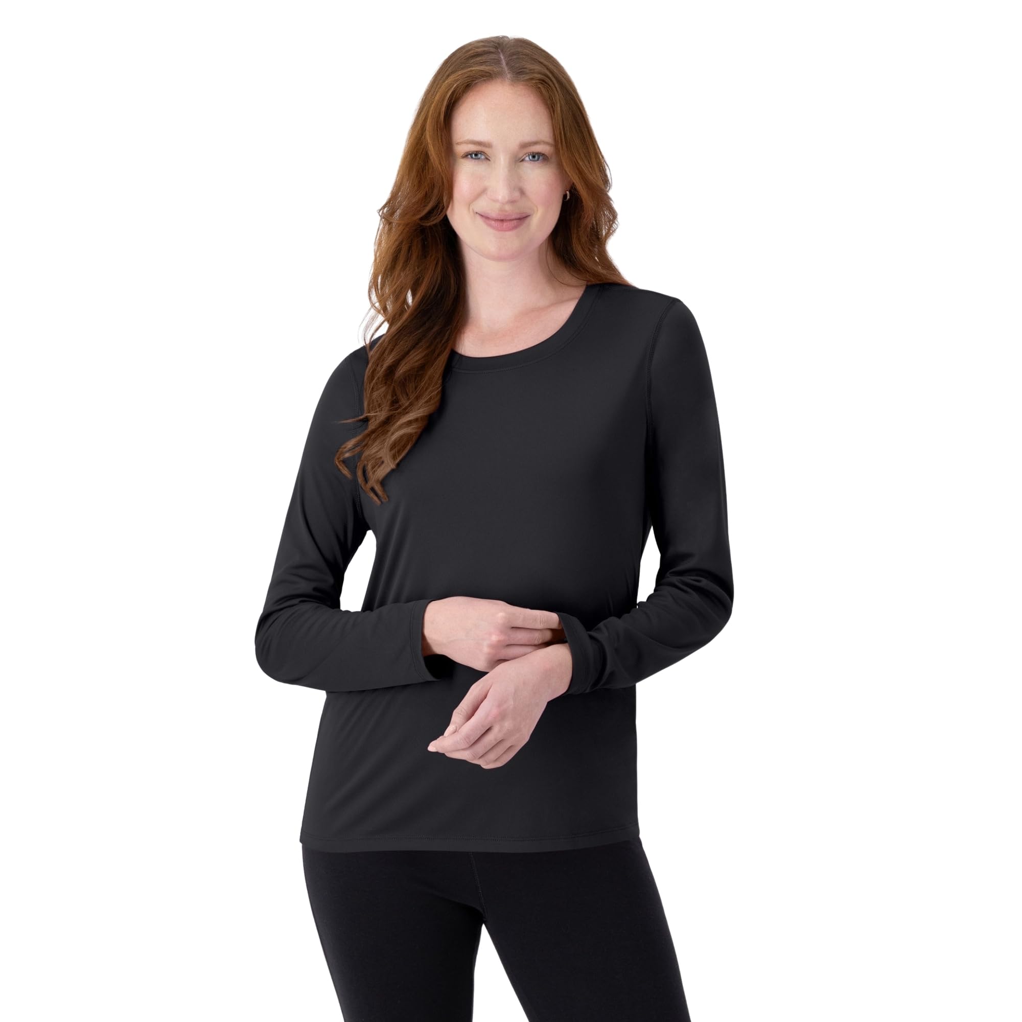 Hanes Women's Sport Cool Dri Long Sleeve Crewneck T-Shirt, Moisture-Wicking Perf