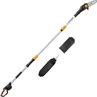 HEINPRO Cordless Pole Saw Compatible with Dewalt 20V MAX Battery | 8-Inch Electric Pole Saws for Tree Trimming Battery Powered, Extension Up to14.2-Feet Pole Saw (Battery not Included)