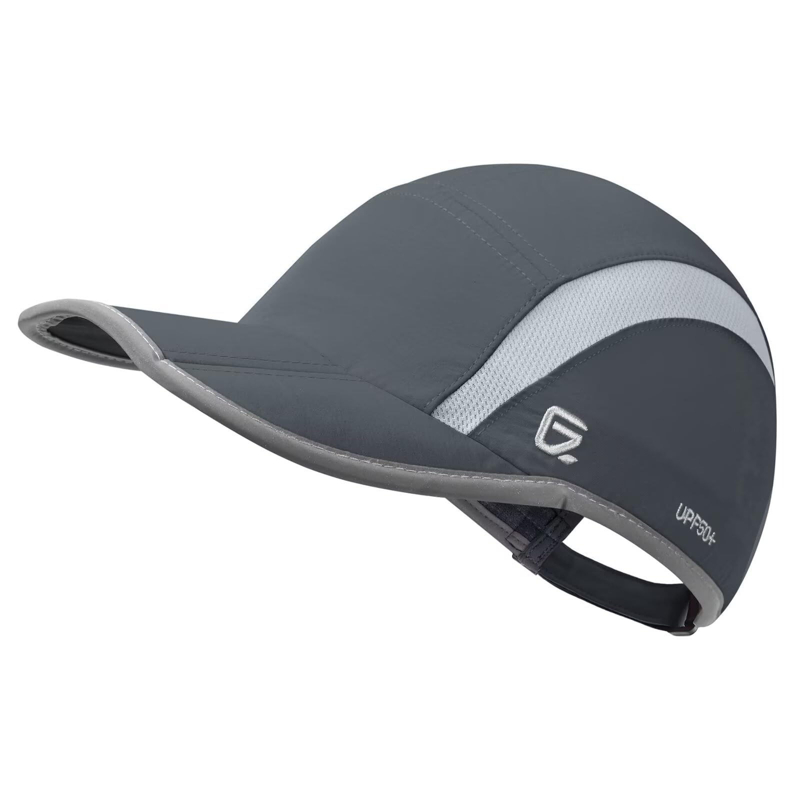 GADIEMKENSD UPF50+ Folding Outdoor Hat Unstructured Reflective Design Breathable