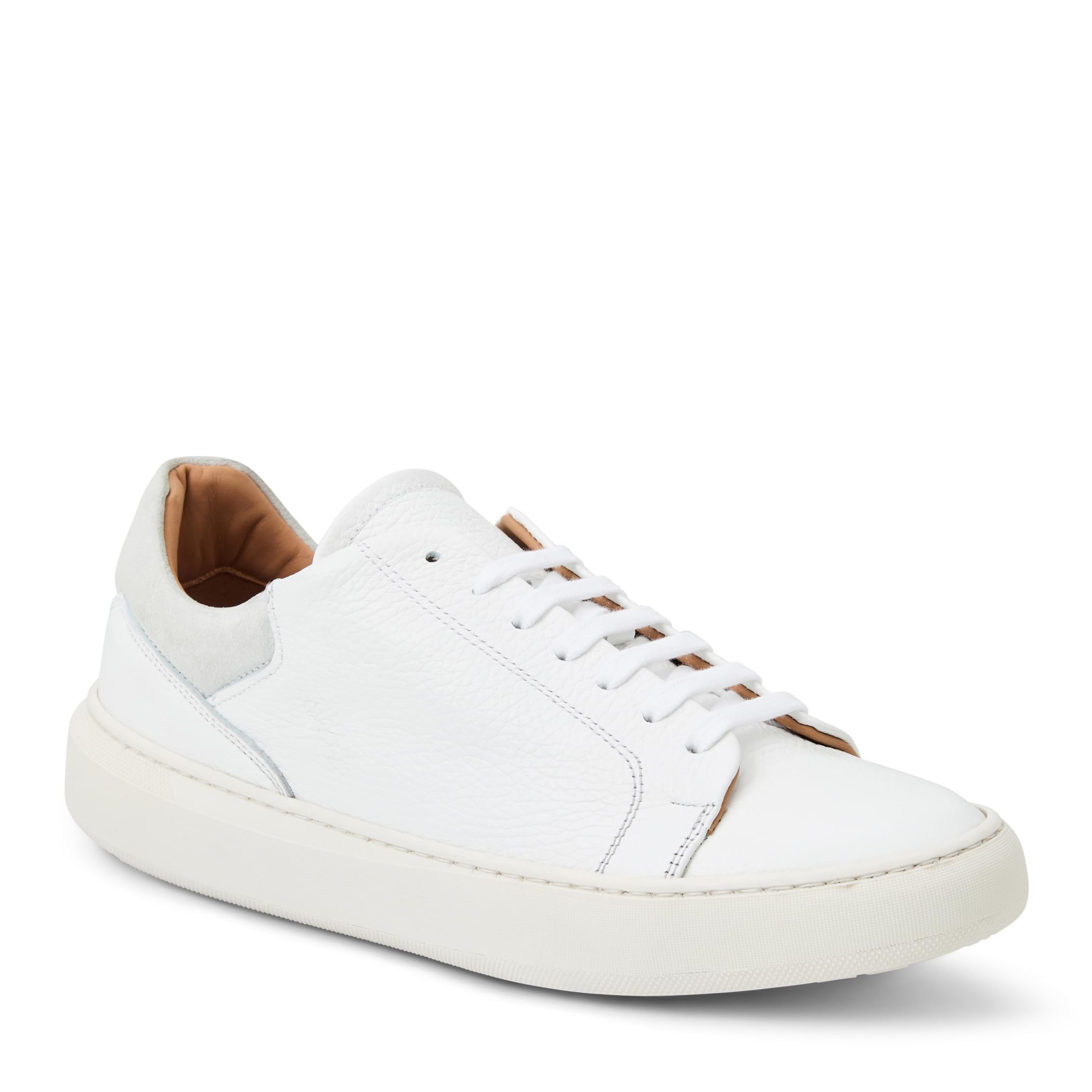 Bruno Magli Men's Salvatore Sneakers, Leather Shoes with Lace-Up Style