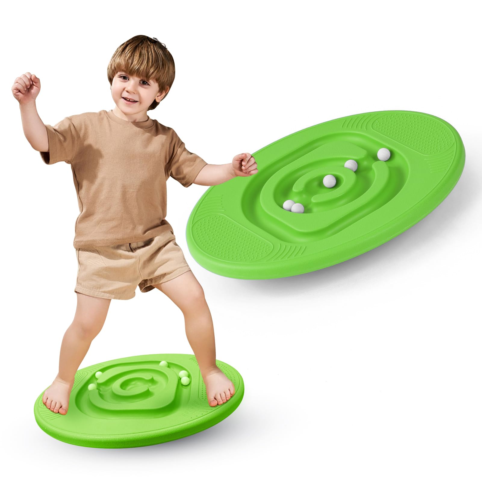 Kids Maze Balance Board - Wobble Trainer for Ski, Surf & Snowboard