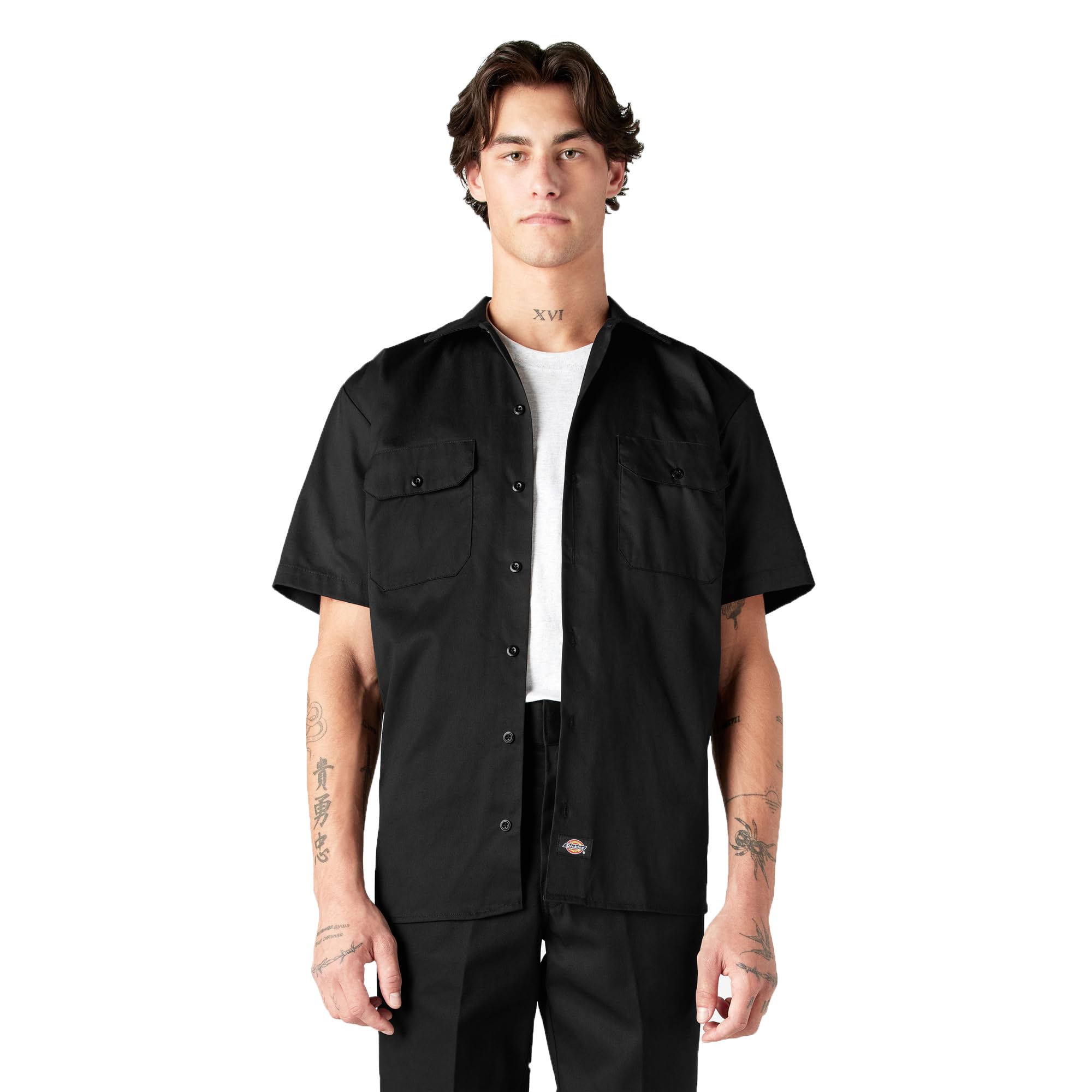 Dickies Men's Short Sleeve Work Shirt Short Sleeve Work Shirt