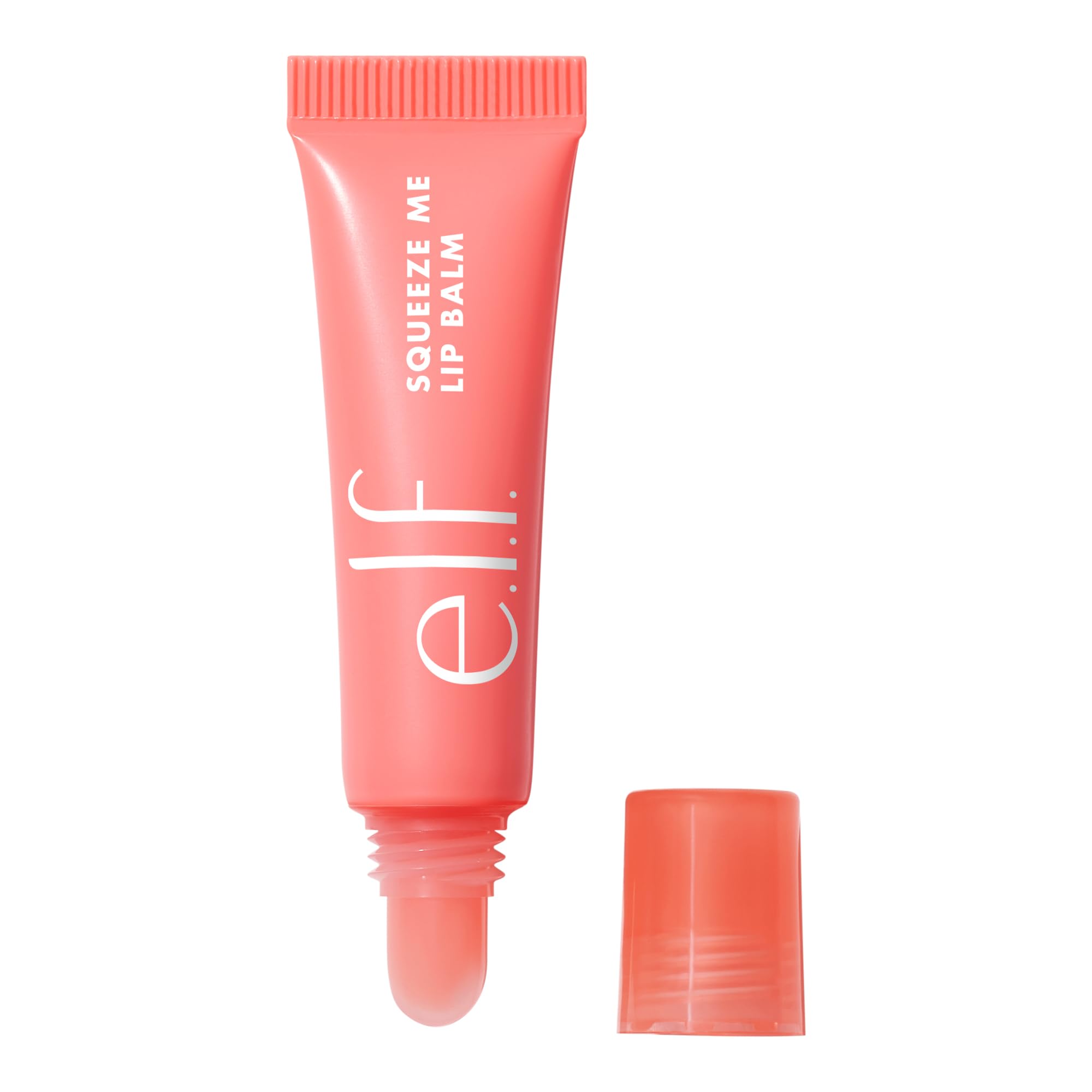 e.l.f. Squeeze Me Lip Balm, Strawberry | Moisturizing Lip Balm For A Sheer Tint 