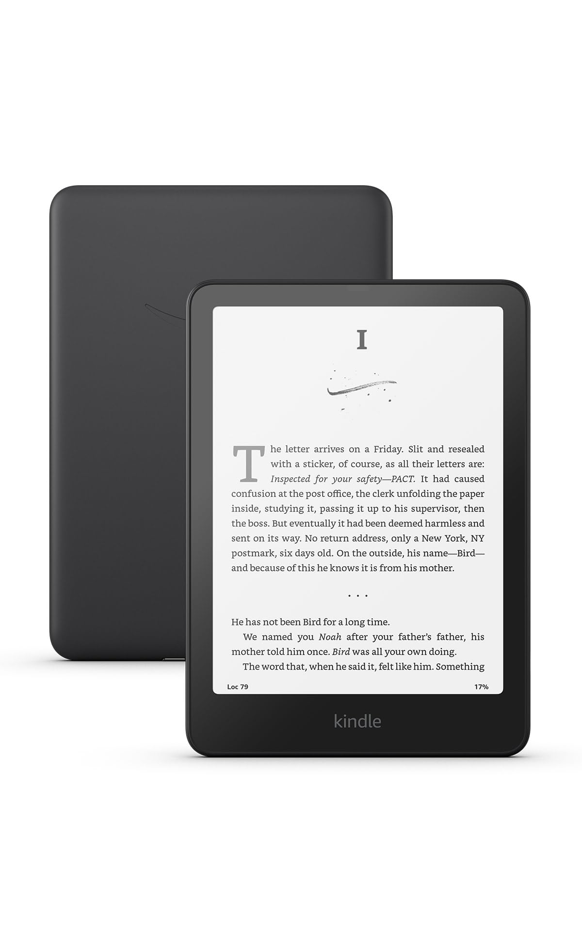 Amazon Kindle Paperwhite 16GB (2024 model) – 7" glare-free display and weeks of 