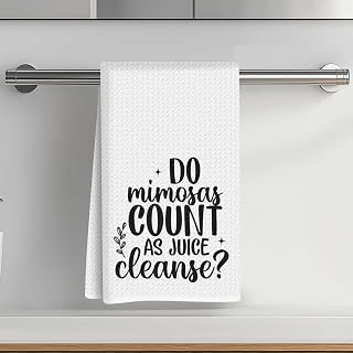 Funny Kitchen Towels Funny Decorative Tea Towels, Absorbent Tea Towel Country Trendy Kitchen Gift Home Decor Gifts for Chef, Mom Friend-17