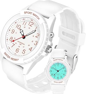 PROKING Analog Watch for Women Nurses 50M Waterproof Night Light Easy Read