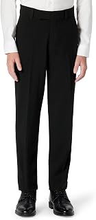 Calvin Klein Boys' Flat Front Pant