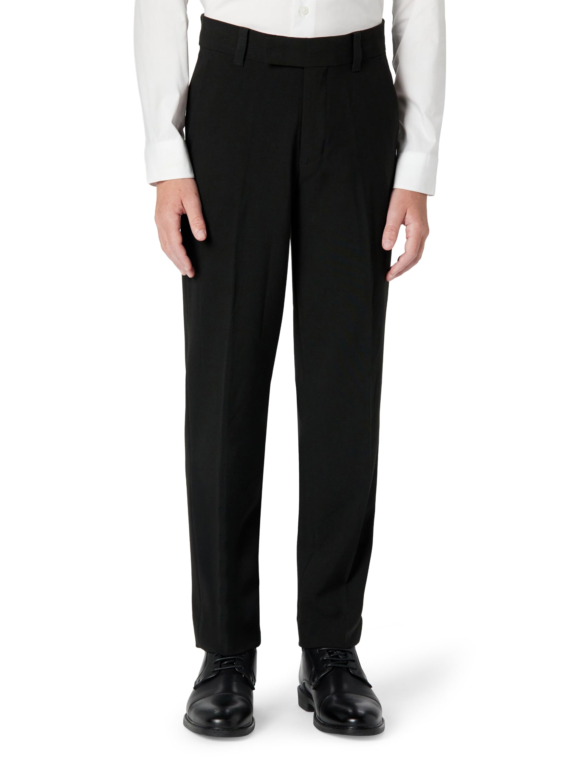 Calvin Klein Boys' Flat Front Pant