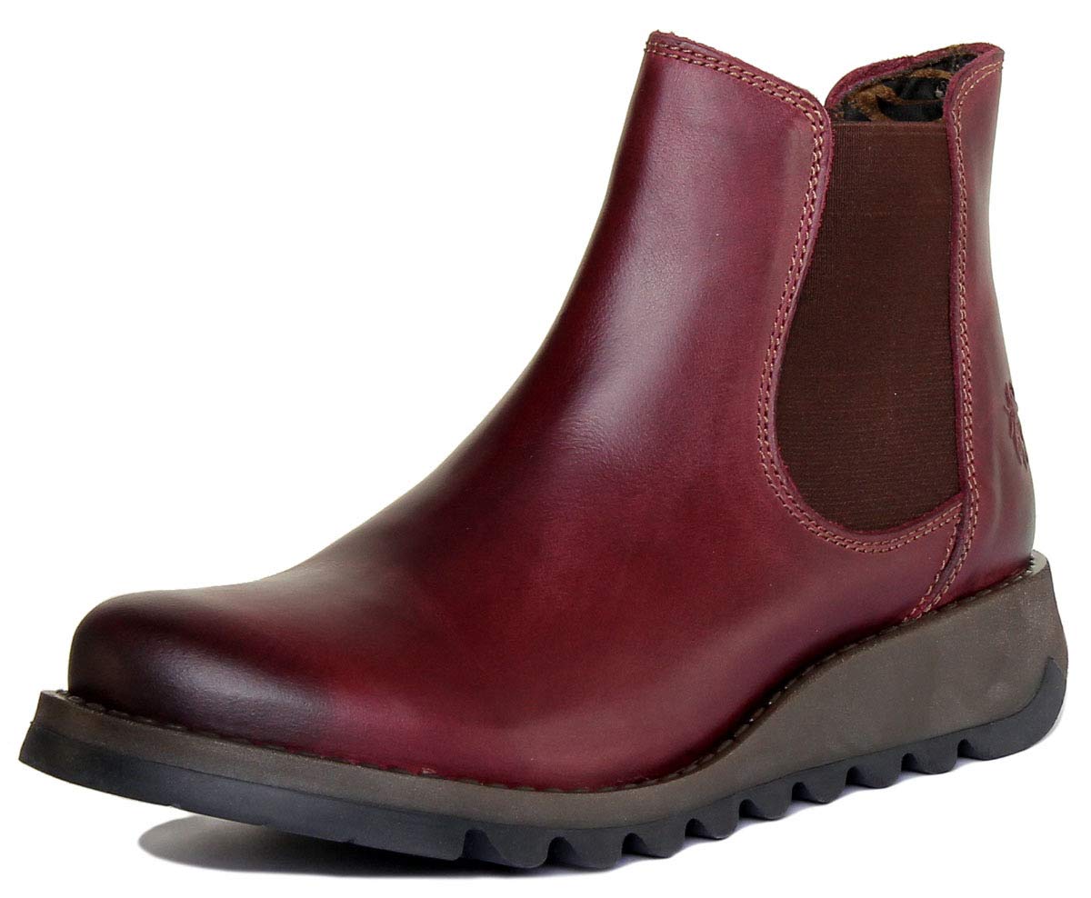 BOTIN FLY LONDON P142458024 MAKE RED, Camel