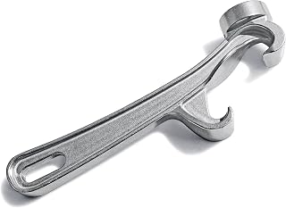New Star Foodservice Pail Opener, 8.5-Inch, Silver | pail openers, bucket lid remover, aluminum, home industrial use