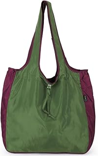 Senteria Foldable Drawstring Eco Bag, Large Capacity, Stylish, Durable, Water-Repellent, Lightweight, Unisex, Shopping Bag, Foldable, Large, Reusable, Convenient Store, Tote, Durable, Compact