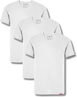 Kingsted Pocket T-Shirts for Men - Super Soft & Comfy 100% Cotton Shirts
