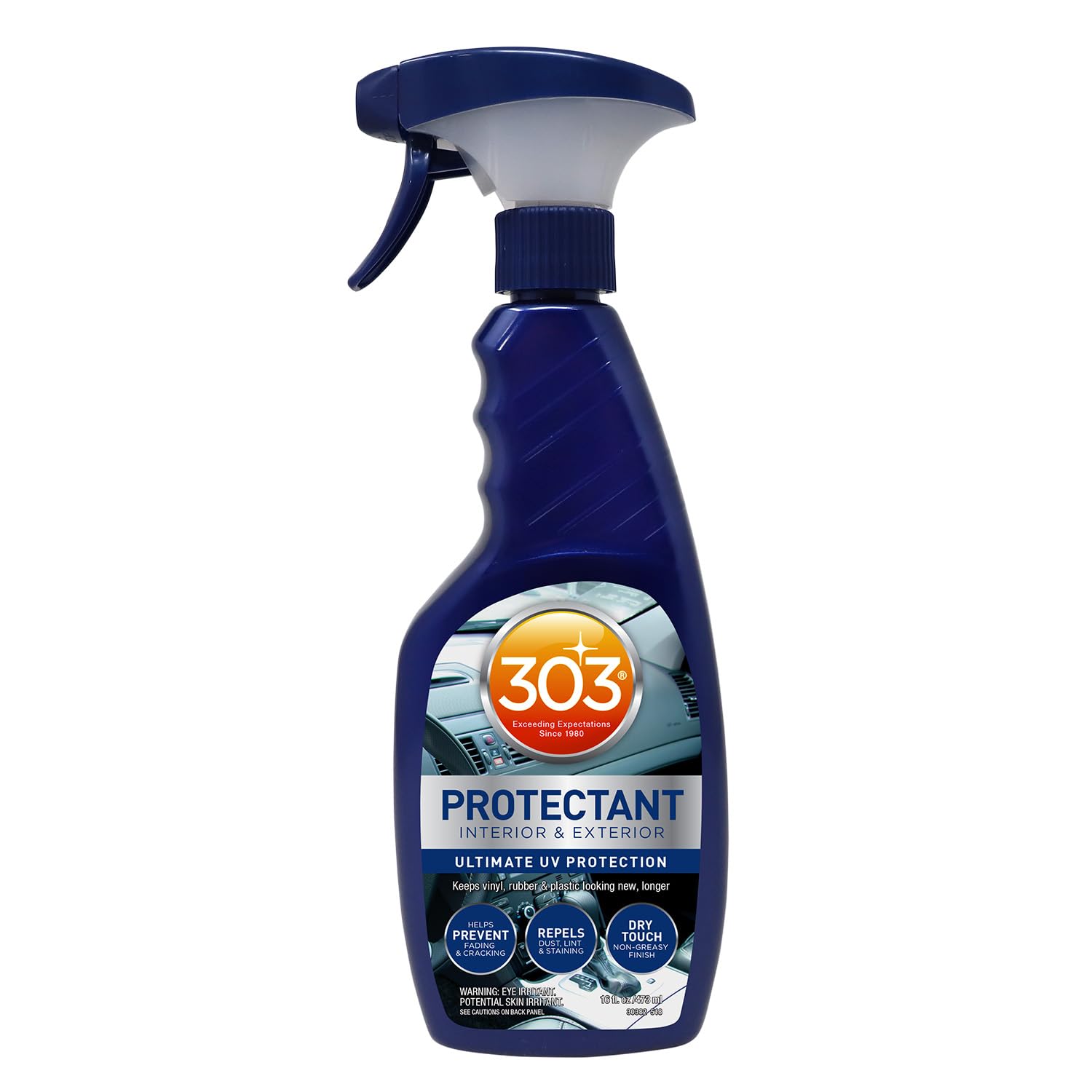 303 Automotive Protectant for Vinyl, Plastic & Rubber, 16 oz | Protects interior