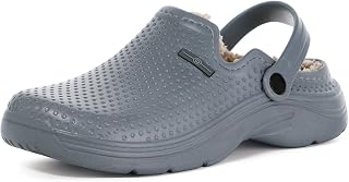 Eagsouni Clogs and Mules for Men and Women Winter House Slippers