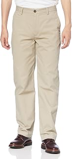 [Amazon Essentials] チノパン ノータック 防シワ加工 クラシックフィット メンズ