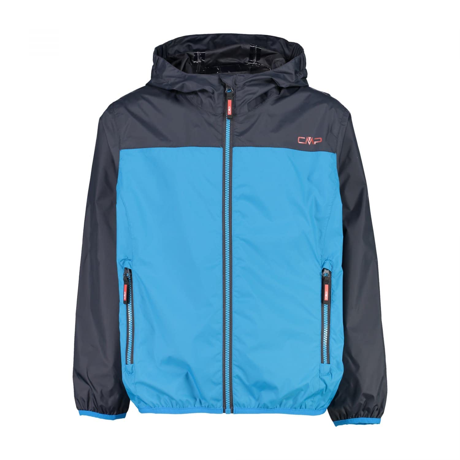 CMP Children's Hooded Rain Jacket Unisex – Children and Teenagers (Pack of 1)