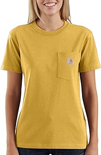 Carhartt Loose Fit Heavyweight Short-Sleeve Pocket T-Shirt (Also Available In Plus Sizes) Closeout Classic Women